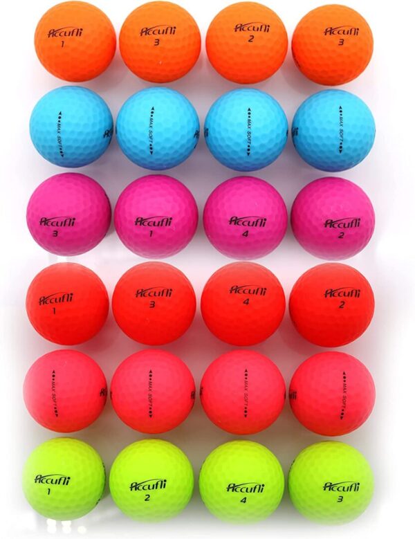 ACCUFLI Max Soft Golf Balls
