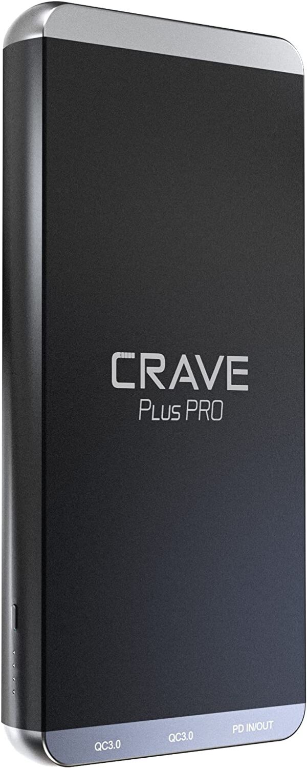 Crave PD Power Bank, Plus PRO Aluminum Portable Charger
