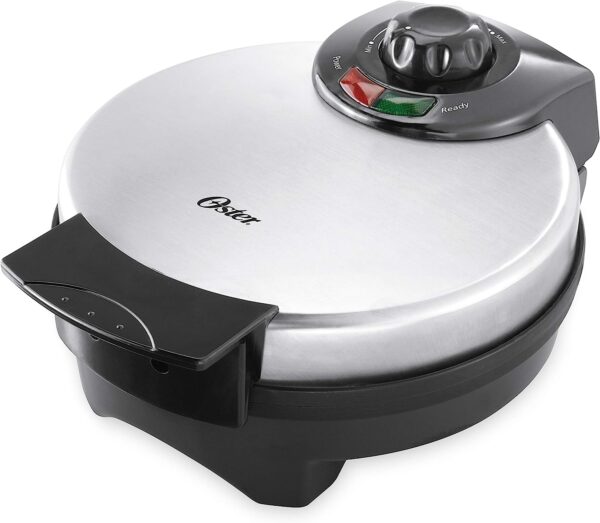 Oster Belgian Waffle Maker with Adjustable Temperature Control