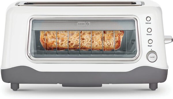 Dash DVTS501WH Clear View Toaster