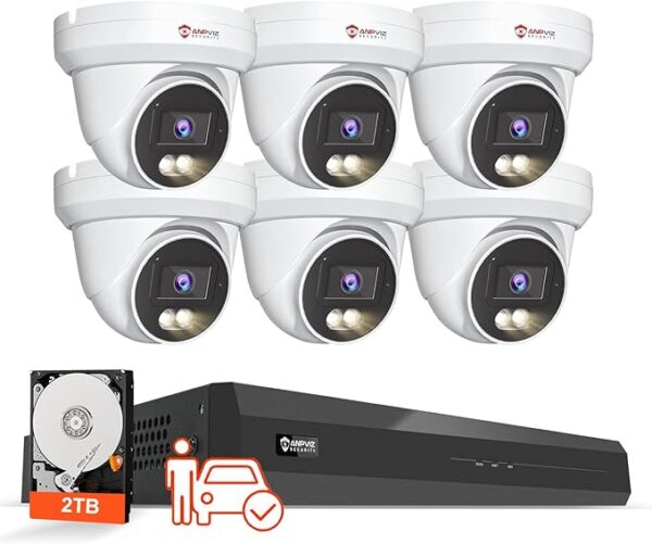 Anpviz 8CH 4K PoE Security Camera System