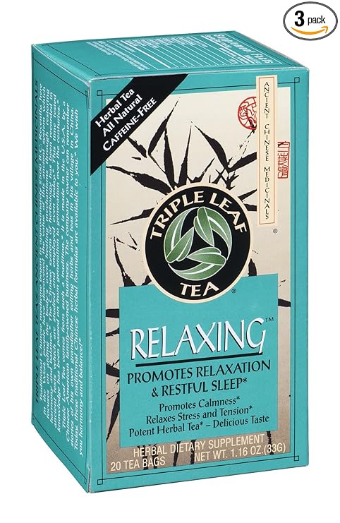 Triple Leaf Tea Relaxing Herbal Tea